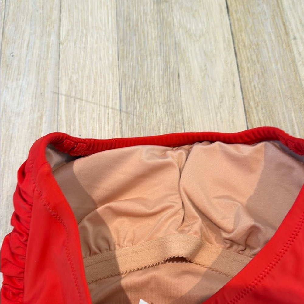 J.Crew Gemma ruched bandeau one-piece size 0 - Picture 4 of 5